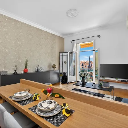 Le Malte - Splendide 2 Pieces Dans Palace - Carre D'or Apartament